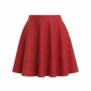 NWOT LC Lauren Conrad x Disney Collection Red Mickey Mini-length A-Line Skirt L